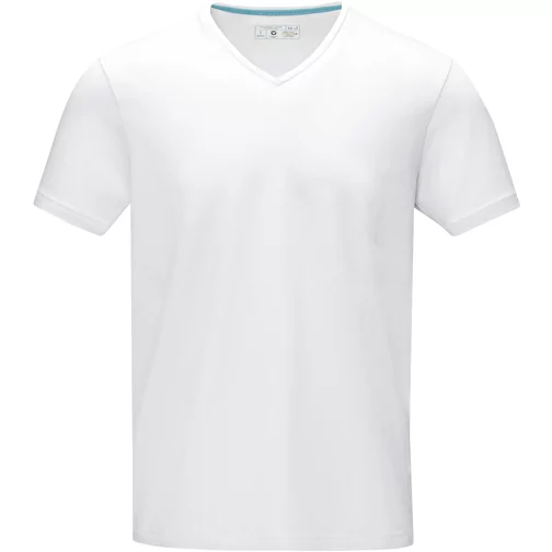 Kawartha short sleeve men s organic V-neck t-shirt, Obraz 4