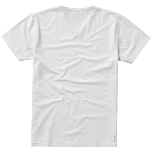 Kawartha T-Shirt Für Herren Mit V-Ausschnitt , Green Concept, weiss, Single jersey Strick 95% Bio Baumwolle, 5% Elastan, 200 g/m2, XXL, , Bild 8