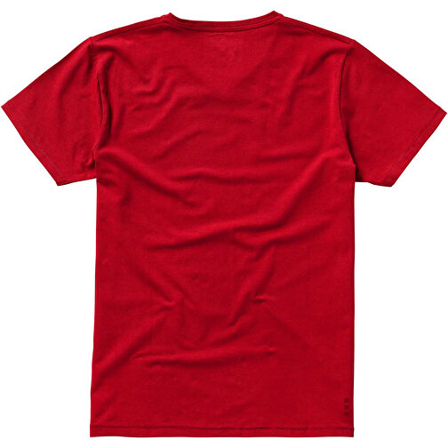 Kawartha T-Shirt Für Herren Mit V-Ausschnitt , Green Concept, rot, Single jersey Strick 95% Bio Baumwolle, 5% Elastan, 200 g/m2, M, , Bild 8