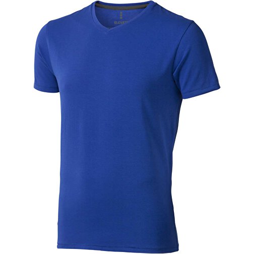 Kawartha T-Shirt Für Herren Mit V-Ausschnitt , Green Concept, blau, Single jersey Strick 95% Bio Baumwolle, 5% Elastan, 200 g/m2, M, , Bild 1