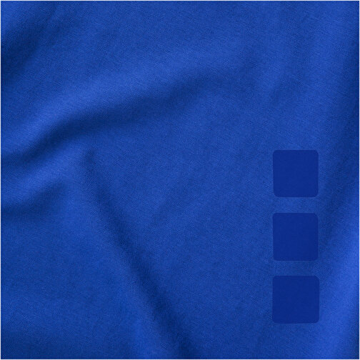 Kawartha T-Shirt Für Herren Mit V-Ausschnitt , Green Concept, blau, Single jersey Strick 95% Bio Baumwolle, 5% Elastan, 200 g/m2, XL, , Bild 5