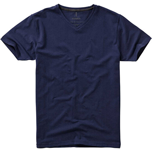 Kawartha T-Shirt Für Herren Mit V-Ausschnitt , Green Concept, navy, Single jersey Strick 95% Bio Baumwolle, 5% Elastan, 200 g/m2, S, , Bild 7