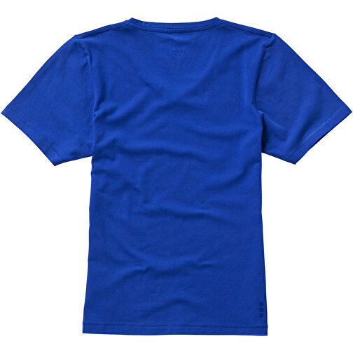 Kawartha T-Shirt Für Damen Mit V-Ausschnitt , Green Concept, blau, Single jersey Strick 95% Bio Baumwolle, 5% Elastan, 200 g/m2, M, , Bild 8