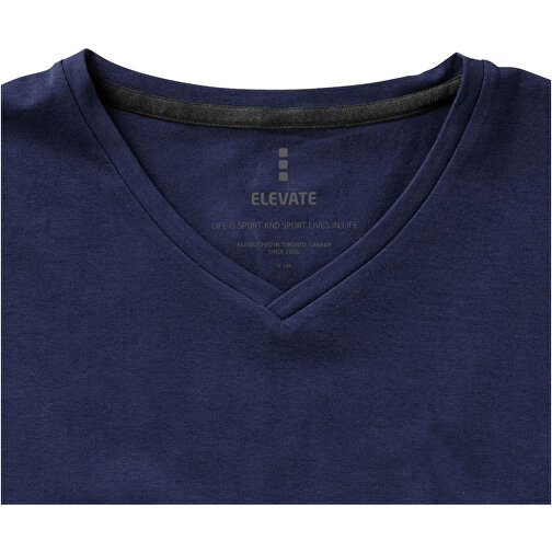 Kawartha T-Shirt Für Damen Mit V-Ausschnitt , Green Concept, navy, Single jersey Strick 95% Bio Baumwolle, 5% Elastan, 200 g/m2, S, , Bild 7