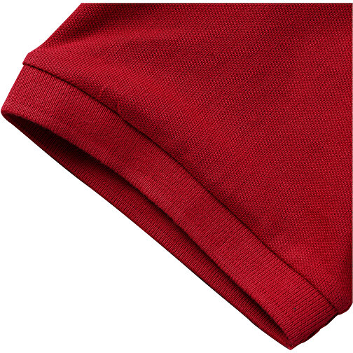 Calgary Poloshirt Für Herren , rot, Piqué Strick 100% BCI Baumwolle, 200 g/m2, L, , Bild 4