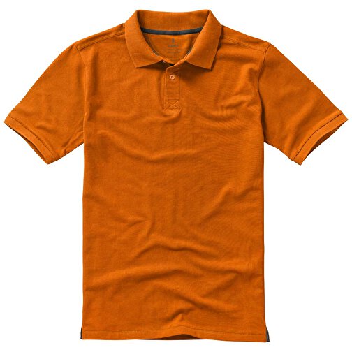 Calgary Poloshirt Für Herren , orange, Piqué Strick 100% BCI Baumwolle, 200 g/m2, S, , Bild 16