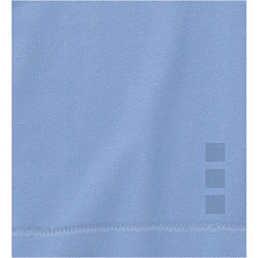 Calgary Poloshirt Für Herren , hellblau, Piqué Strick 100% BCI Baumwolle, 200 g/m2, M, , Bild 5