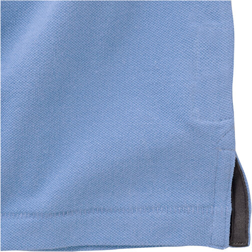 Calgary Poloshirt Für Herren , hellblau, Piqué Strick 100% BCI Baumwolle, 200 g/m2, L, , Bild 4