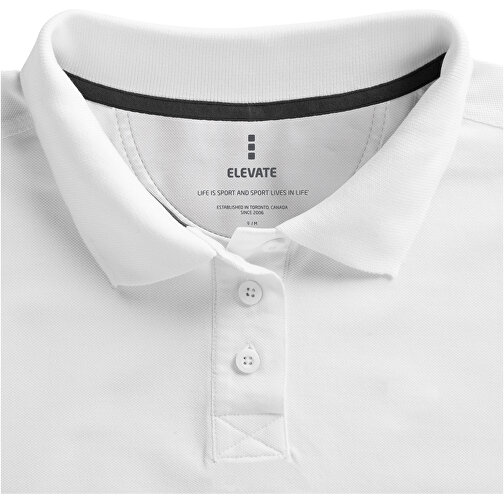 Calgary Poloshirt Für Damen , weiß, Piqué Strick  Baumwolle, 200 g/m2, XL, , Bild 5
