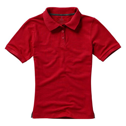 Calgary Poloshirt Für Damen , rot, Piqué Strick  Baumwolle, 200 g/m2, S, , Bild 12