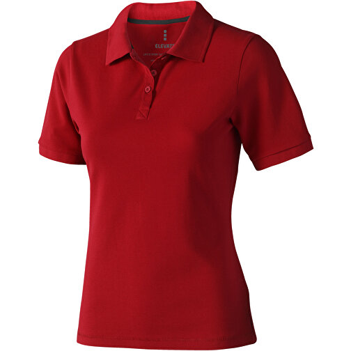 Calgary Poloshirt Für Damen , rot, Piqué Strick  Baumwolle, 200 g/m2, L, , Bild 1