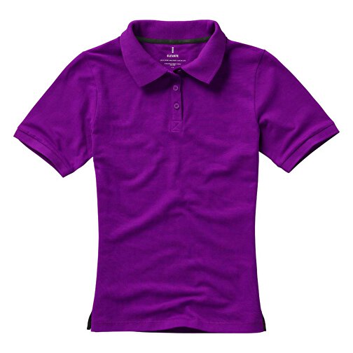 Calgary Poloshirt Für Damen , pflaume, Piqué Strick  Baumwolle, 200 g/m2, XL, , Bild 13