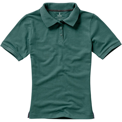 Calgary Poloshirt Für Damen , waldgrün, Piqué Strick  Baumwolle, 200 g/m2, S, , Bild 3