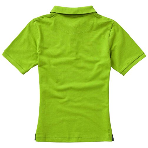Calgary Poloshirt Für Damen , apfelgrün, Piqué Strick  Baumwolle, 200 g/m2, XL, , Bild 4