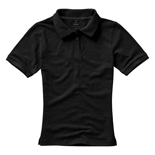Calgary Poloshirt Für Damen , schwarz, Piqué Strick  Baumwolle, 200 g/m2, L, , Bild 16