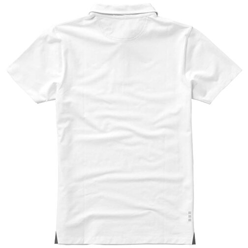 Markham Stretch Poloshirt Für Herren , weiß, Double Pique Strick 5% Elastan, 95% BCI Baumwolle, 200 g/m2, S, , Bild 19