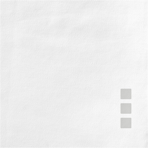 Markham Stretch Poloshirt Für Herren , weiß, Double Pique Strick 5% Elastan, 95% BCI Baumwolle, 200 g/m2, S, , Bild 5