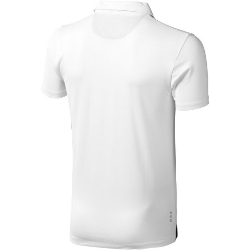 Markham Stretch Poloshirt Für Herren , weiß, Double Pique Strick 5% Elastan, 95% BCI Baumwolle, 200 g/m2, XL, , Bild 8