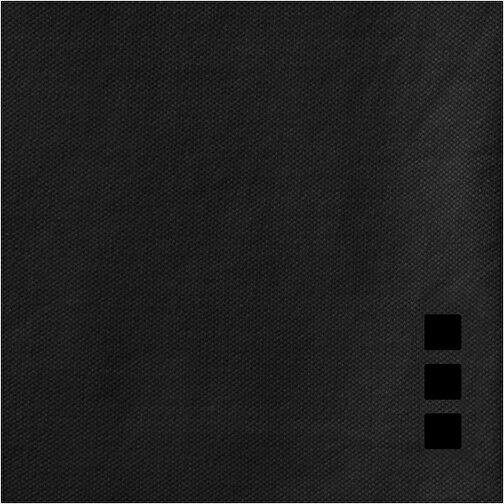 Markham Stretch Poloshirt Für Herren , anthrazit, Double Pique Strick 5% Elastan, 95% BCI Baumwolle, 200 g/m2, L, , Bild 5