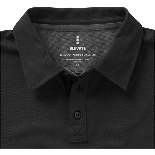 Markham Stretch Poloshirt Für Herren , schwarz, Double Pique Strick 5% Elastan, 95% BCI Baumwolle, 200 g/m2, XXL, , Bild 6