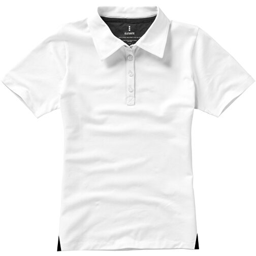 Markham Stretch Poloshirt Für Damen , weiss, Double Pique Strick 5% Elastan, 95% BCI Baumwolle, 200 g/m2, L, , Bild 7
