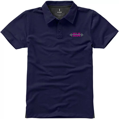 Polo Markham in tessuto elasticizzato a manica corta da donna, Immagine 2