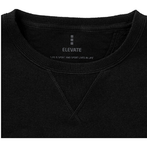 Surrey Sweatshirt Mit Rundhalsausschnitt Unisex , schwarz, Strick 20% Polyester, 80% BCI Baumwolle, 300 g/m2, S, , Bild 4