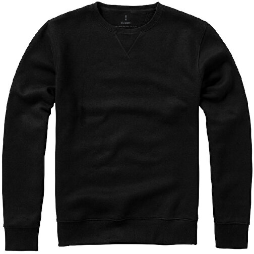 Surrey Sweatshirt Mit Rundhalsausschnitt Unisex , schwarz, Strick 20% Polyester, 80% BCI Baumwolle, 300 g/m2, M, , Bild 1