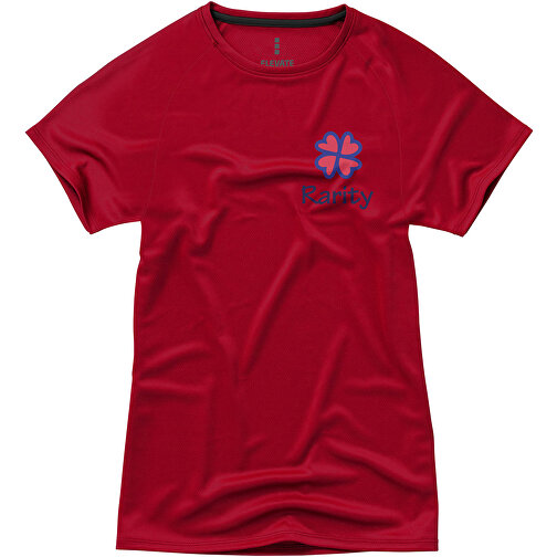 Niagara T-Shirt Cool Fit Für Damen , rot, Mesh mit Cool Fit Finish 100% Polyester, 145 g/m2, S, , Bild 3