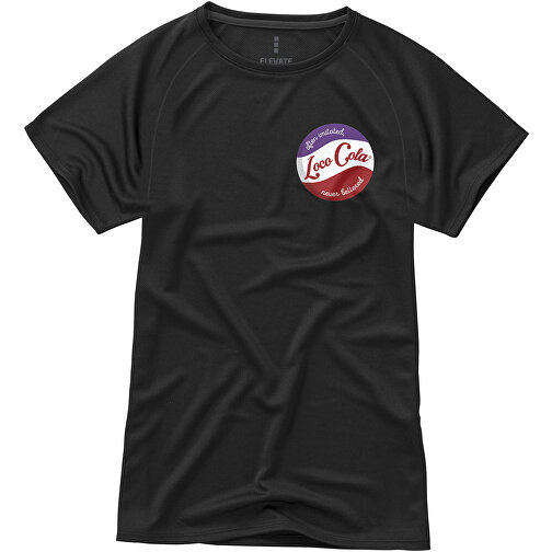 Niagara T-Shirt Cool Fit Für Damen , schwarz, Mesh mit Cool Fit Finish 100% Polyester, 145 g/m2, XXL, , Bild 3