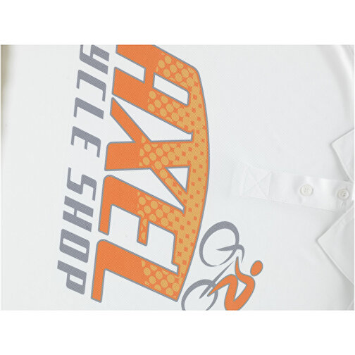 Ottawa Poloshirt Cool Fit Für Herren , weiß, Piqué Strick mit Cool Fit Finish 100% Polyester, 220 g/m2, S, , Bild 5