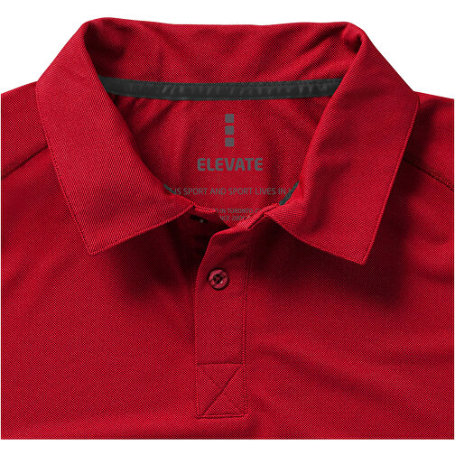 Ottawa Poloshirt Cool Fit Für Herren , rot, Piqué Strick mit Cool Fit Finish 100% Polyester, 220 g/m2, L, , Bild 5