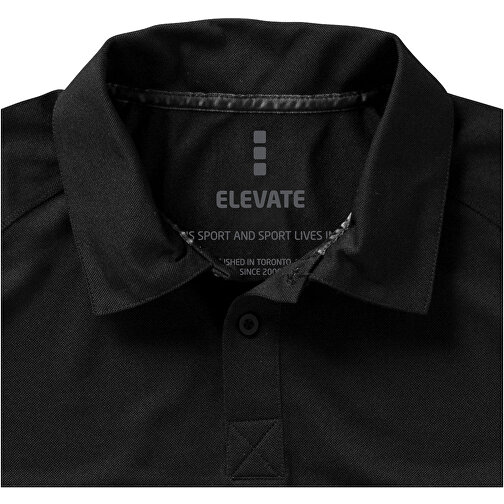 Ottawa Poloshirt Cool Fit Für Herren , schwarz, Piqué Strick mit Cool Fit Finish 100% Polyester, 220 g/m2, S, , Bild 5