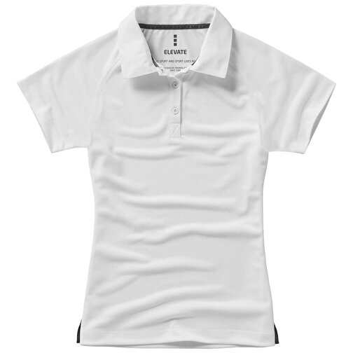 Ottawa Poloshirt Cool Fit Für Damen , weiß, Piqué Strick mit Cool Fit Finish 100% Polyester, 220 g/m2, S, , Bild 8