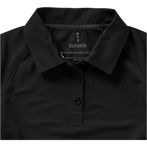 Ottawa Poloshirt Cool Fit Für Damen , schwarz, Piqué Strick mit Cool Fit Finish 100% Polyester, 220 g/m2, M, , Bild 5