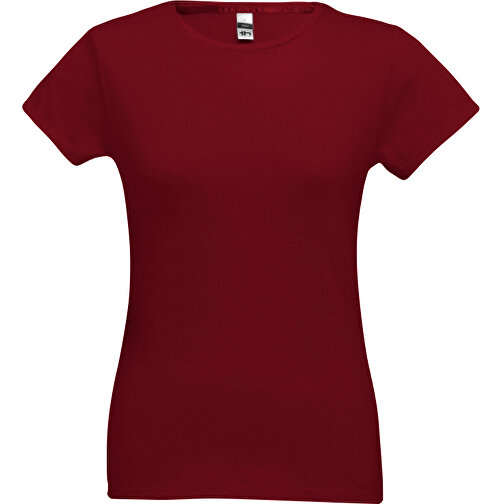 THC SOFIA. Tailliertes Damen-T-Shirt , burgunder, 100% Baumwolle, XXL, 68,00cm x 53,00cm (Länge x Breite), Bild 1