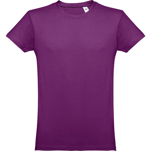 THC LUANDA. Herren-T-Shirt Aus Baumwolle Im Schlauchformat , lila, 100% Baumwolle, XS, 67,00cm x 47,00cm (Länge x Breite), Bild 1