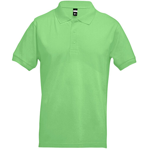 THC ADAM 3XL. Herren Poloshirt , hellgrün, Baumwolle und Polyester, 3XL, , Bild 1
