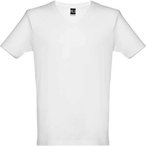 THC ATHENS WH. Herren T-shirt , weiß, 100% Baumwolle, XL, 75,50cm x 57,00cm (Länge x Breite), Bild 2