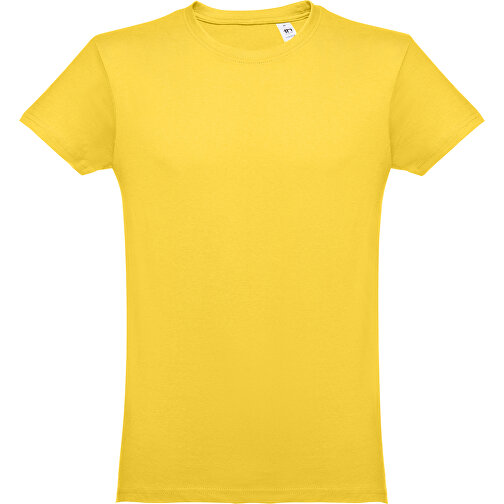 THC LUANDA. Herren-T-Shirt Aus Baumwolle Im Schlauchformat , gelb, 100% Baumwolle, XS, 67,00cm x 47,00cm (Länge x Breite), Bild 1