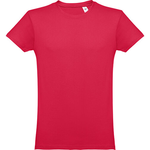 THC LUANDA. Herren-T-Shirt Aus Baumwolle Im Schlauchformat , rot, 100% Baumwolle, XL, 76,00cm x 59,00cm (Länge x Breite), Bild 1