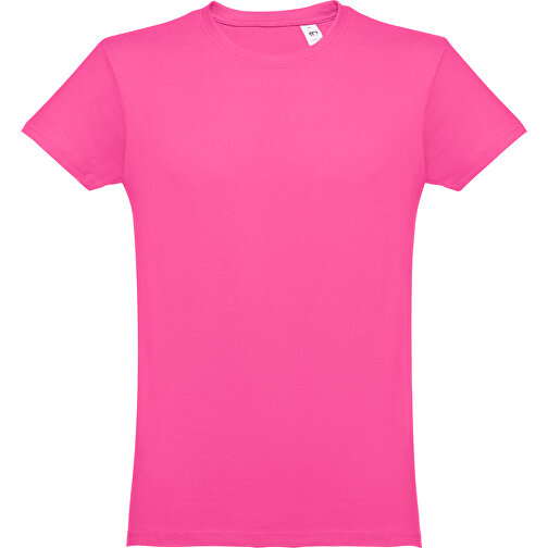 THC LUANDA. Herren-T-Shirt Aus Baumwolle Im Schlauchformat , rosa, 100% Baumwolle, XL, 76,00cm x 59,00cm (Länge x Breite), Bild 1