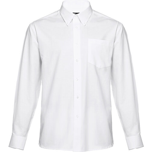 THC TOKYO WH. Herren Oxford Hemd , weiß, Baumwolle und Polyester, XXL, 81,00cm x 67,00cm (Länge x Breite), Bild 1