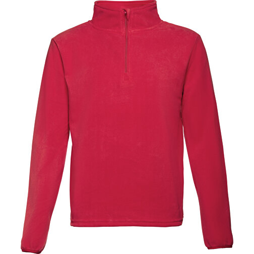 THC VIENNA. Unisex Fleece-Pullover , rot, Polyester, XL, 75,00cm x 60,00cm (Länge x Breite), Bild 1