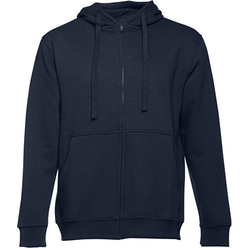 THC AMSTERDAM. Sweatshirt Für Männer Aus Baumwolle Und Polyester , dunkelblau, Baumwolle und Polyester, XL, 76,00cm x 61,00cm (Länge x Breite), Bild 1