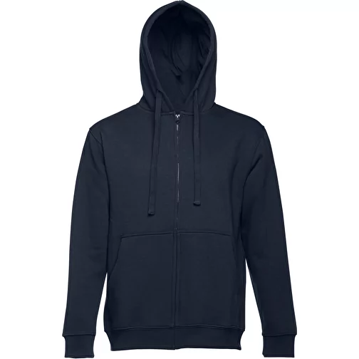 THC AMSTERDAM. Sweat-shirt pour homme, avec fermeture zippée et capuche, Image 4