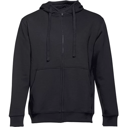 THC AMSTERDAM. Sweat-shirt pour homme, avec fermeture zippée et capuche, Image 1