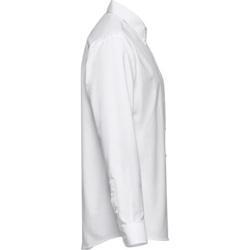 THC TOKYO WH. Herren Oxford Hemd , weiß, Baumwolle und Polyester, S, 77,00cm x 54,00cm (Länge x Breite), Bild 3