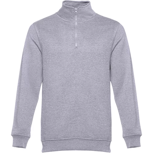 THC BUDAPEST. Sweat-shirt col zippé unisexe, Image 1