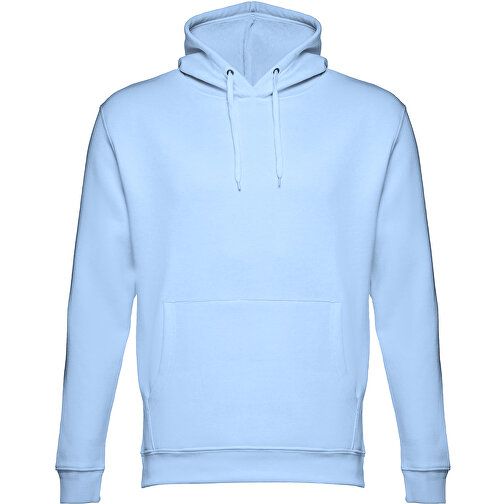 THC PHOENIX. Sweatshirt (unisex) Mit Kapuze Aus Baumwolle Und Polyester , pastellblau, Baumwolle und Polyester, M, 68,00cm x 55,00cm (Länge x Breite), Bild 1
